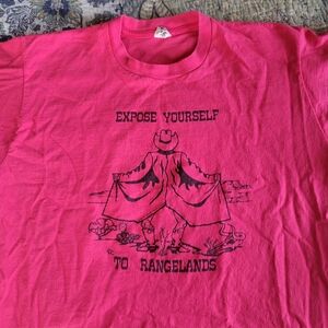 Belton Toughtee | 90s Vintage Single Stitch Rangelands Flasher Novelty T-Shirt